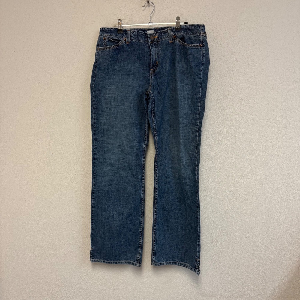 Vintage Lucky Brand Dungarees Gene Montesano USA Made Jeans 14/32 Straight Leg